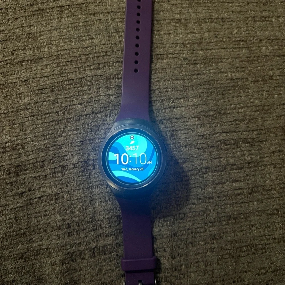Samsung Galaxy Watch Black Circular Display Fitness Tracker